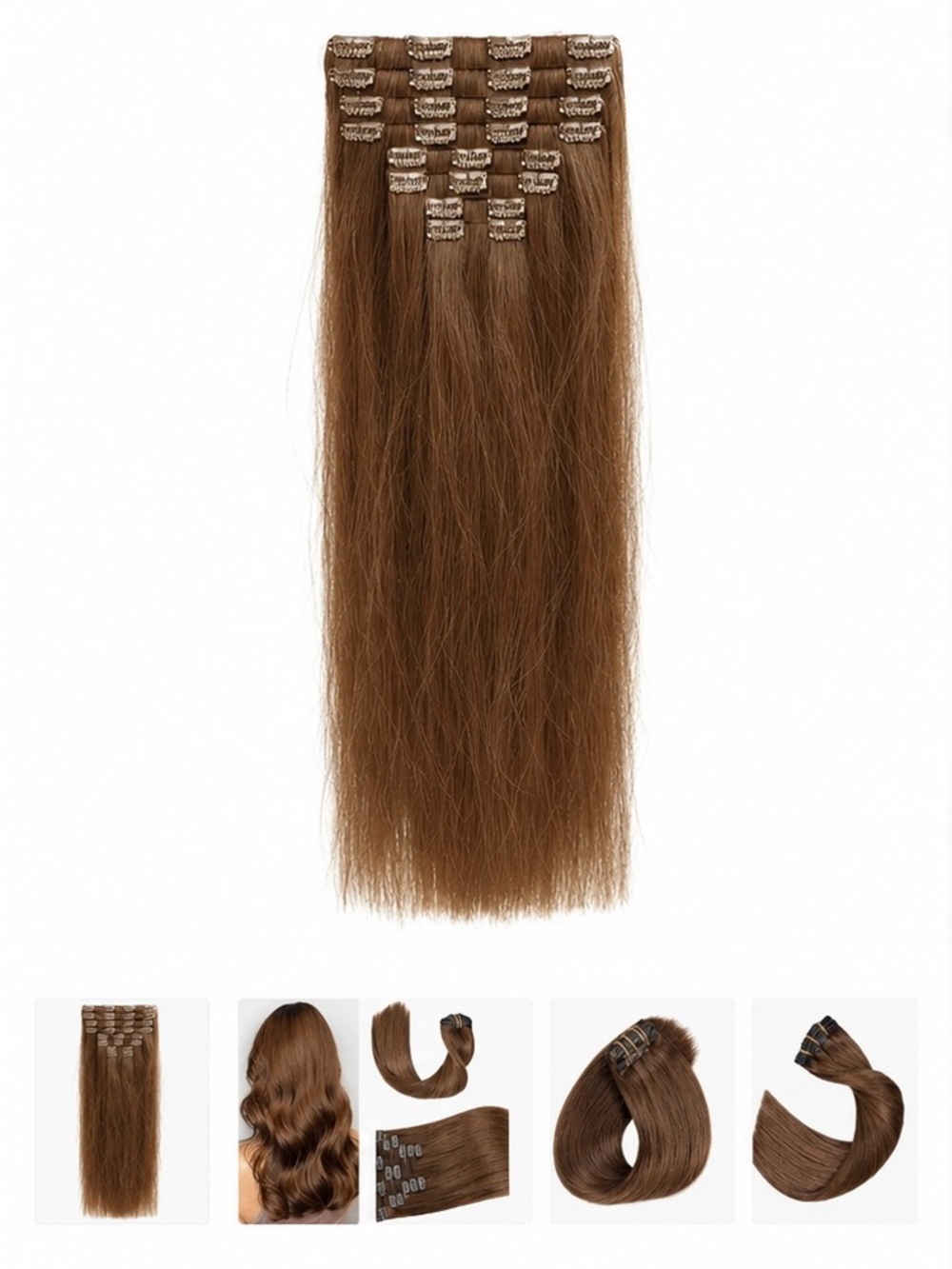 14” Clip-In Hair Extensions